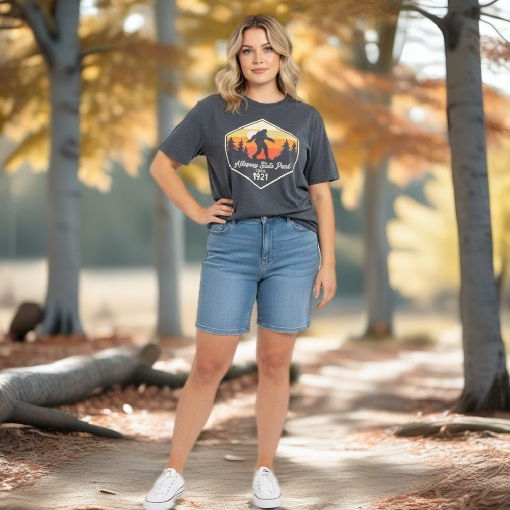 Allegany State Park Graphic Tee - Charcoal